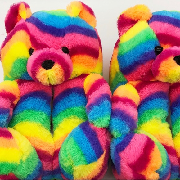 Other - TEDDY BEAR SLIPPERS